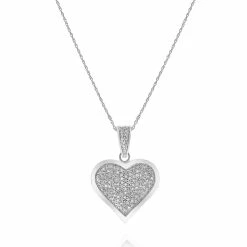 Best reviews of 👏 Monary Diamond Necklace - Set in 14K White Gold for 👩 women ✔️