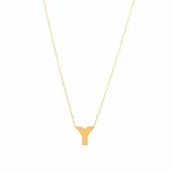 Flash Sale 💯 Monary 14k Yg Initial Y With Chain for 👩 women 🔥