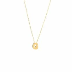 Top 10 🌟 Monary 14k Yg Initial G With Chain for 👩 women 👍