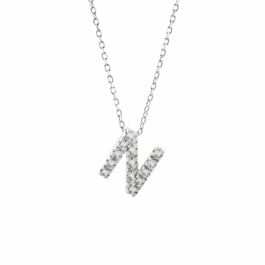 Coupon π Monary Diamond Intiial Necklace (14kw) for π© women π₯°