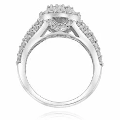 Discount 🤩 Monary White Diamond Engagement Ring for 👩 women ✨