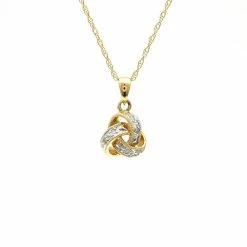 Cheap 😉 Monary Diamond Pendant (Yg/With Chain) for 👩 women 🤩
