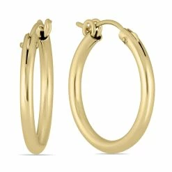 Hot Sale 🛒 Monary 14K Yellow Gold Filled Hoop Earrings (22mm) for 👩 women 🧨