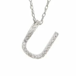 Outlet 🎉 Monary Diamond "U" (Wg/With Chain) for 👩 women ✔️