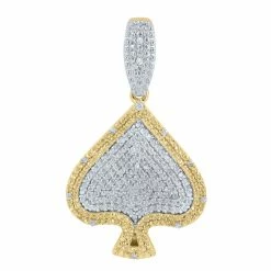 Top 10 😍 Monary 14K Yellow Gold Pendants with 0.05 ct. Diamonds for 👩 women 💯