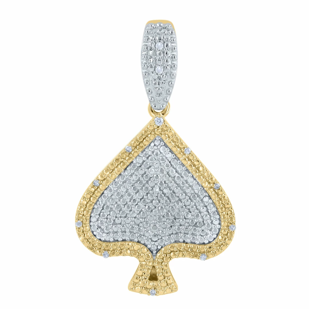 Top 10 π Monary 14K Yellow Gold Pendants with 0.05 ct. Diamonds for π© women π―