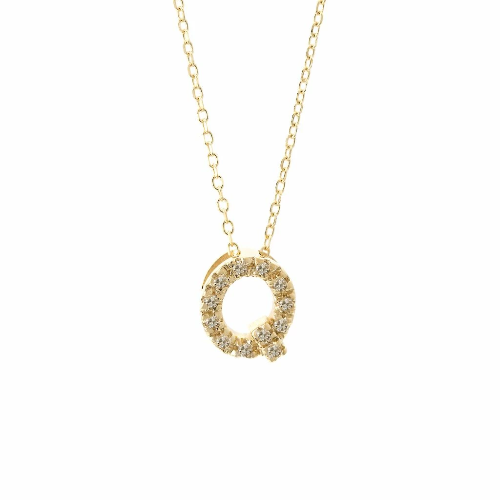 Best deal π Monary Diamond Intiial Necklace (14ky) for π© women π