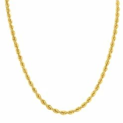 Flash Sale π Monary 14K Yellow Gold Filled 4.5MM Twisted Rope Chain - 18 Inches for π© women π