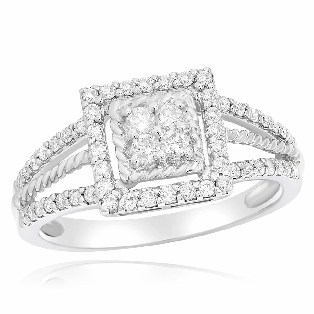 Flash Sale π Monary White Diamond Fashion Ring for π© women π