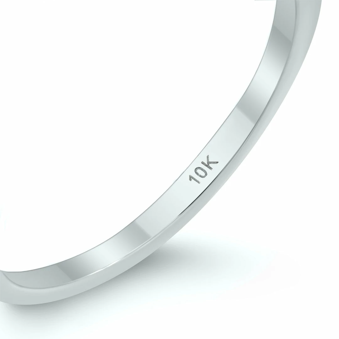 Promo π₯° Monary Sapphire and Diamond Halo Ring in 10K White Gold for π© women π - Image 4