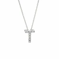 Cheap ⭐ Monary Diamond Intiial Necklace (14kw) for 👩 women 🧨