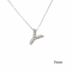 Best deal 🤩 Monary Diamond Intiial Necklace (14kw) for 👩 women 👏