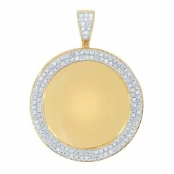 Cheapest 👍 Monary 14K Yellow Gold Pendants with 0.75 ct. Diamonds for 👩 women 🧨