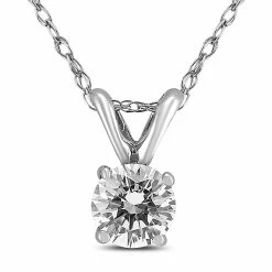 Flash Sale βοΈ Monary PREMIUM QUALITY - 3/4 Carat Diamond Solitaire Pendant in 14K White Gold for π© women π₯