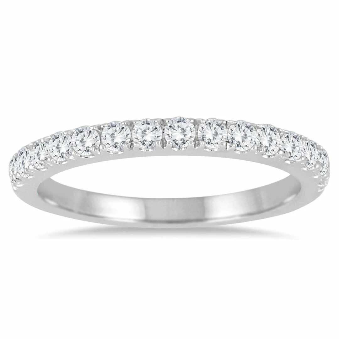 Flash Sale π― Monary 1/2 Carat TW Diamond Wedding Band in 10K White Gold for π© women π
