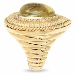 Top 10 🧨 Monary Lemon Quartz Fashion Ring for 👩 women 🎉