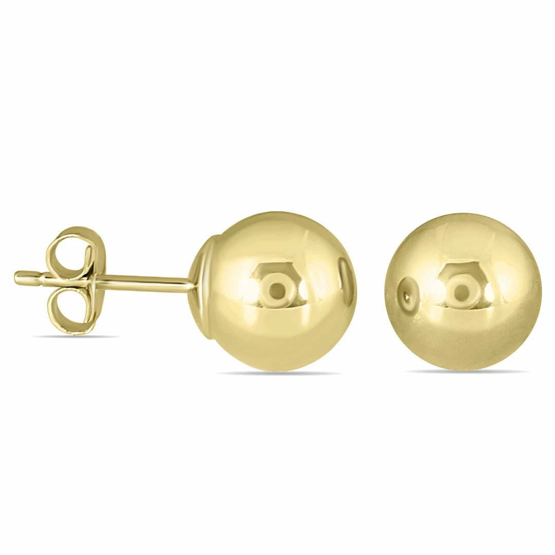 Outlet π Monary 10K Yellow Gold 7mm Ball Stud Earrings for π© women π