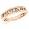 Flash Sale 🎉 Monary Diamond Band - Set in 18K Rose Gold for 👩 women 🛒