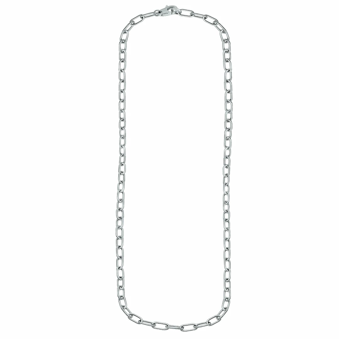 Hot Sale π₯° Monary Silver Rhodium 6.5MM Chunky Paperclip Necklace With Lobster Claps - 38 Inch for π© women π - Image 2