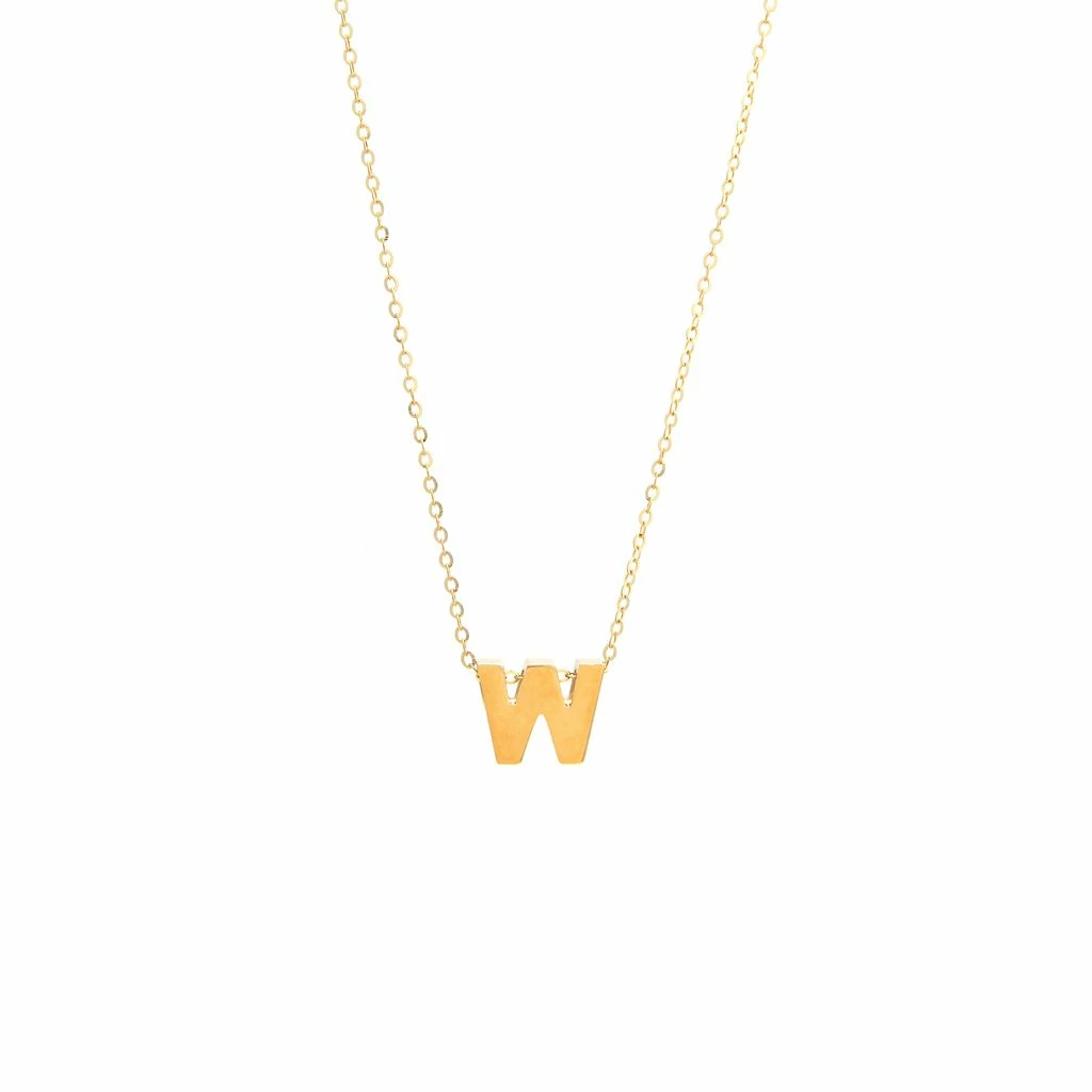 Cheapest π― Monary 14k Yg Initial W With Chain for π© women π―