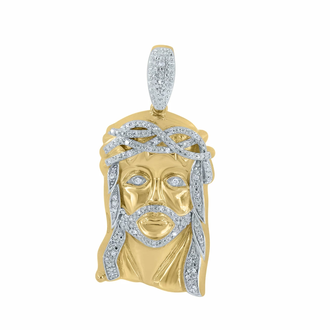 Coupon π Monary 14K Yellow Gold Pendants with 0.14 ct. Diamonds for π© women π€©